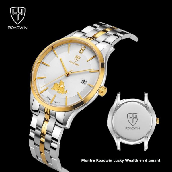 Roadwin lucky Wealth diamond watch